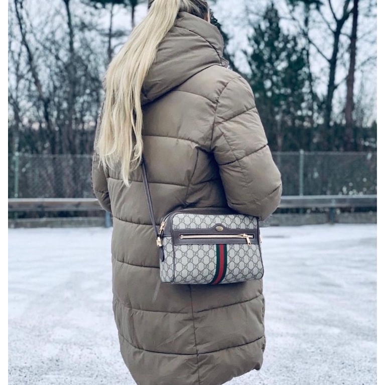 New Gucci ophidia gg supreme shoulder bag