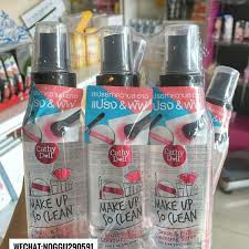 BRUSH & PUFF CLEANSING SPRAY 90ML CATHY DOLL MAKEUP SO CLEAN