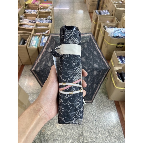Sale 🚨 ร่มญี่ปุ่น🇯🇵 4 ตอนด้ามจับกลมลายโบว์ น้ำหนักเบาอย่างดีกันแดด100%🌤