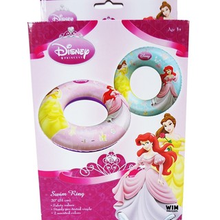 WIMPOOLFLOATS ห่วงยางแฟนซี ห่วงยางเด็ก Disney Princess ขนาด 20นิ้ว" ลายลิขสิทธิ์แท้