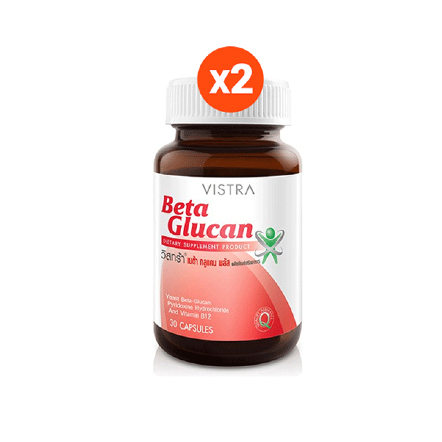 VISTRA Beta Glucan (30 caps) แพ็ค 2 ขวด