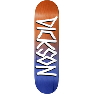 Deathwish - Jon Dickson Orange/Navy Gang Name Deck 8.25"