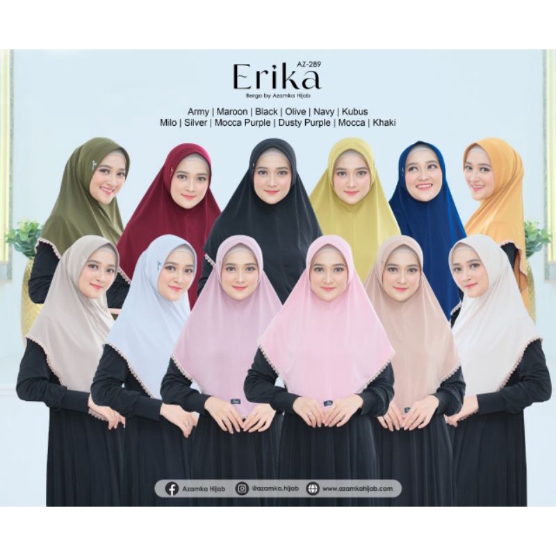 Erika BERGO โดย AZAMKA HIJAB
