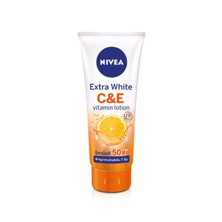 NIVEA Extra White C&amp;E Vitamin Lotion 70/180 ml นีเวีย โลชั่นบำรุงผิวกาย เอ็กซ์ตร้า ไวท์ ซีแอนด์อี วิตามิน 70/180 มล.