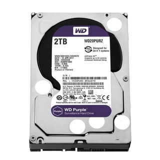 HDD  WD AV 2TB 5400RPM SATA3 64MB CACHE WD20PURZ(by Pansonics)