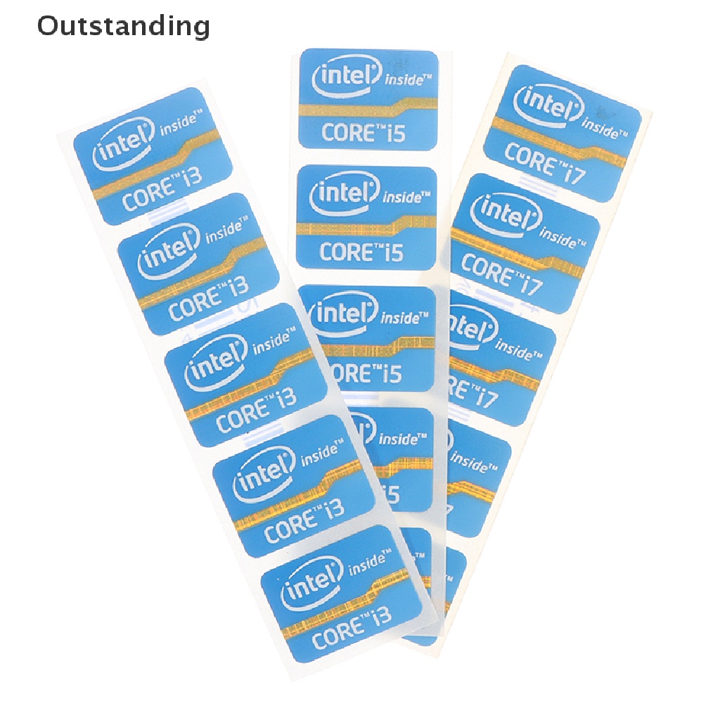 สติกเกอร์ฉลากโลโก้ Intel Core i3 i5 i7 สําหรับติดตกแต่งแล็ปท็อป