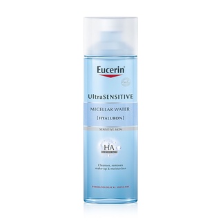 Eucerin Ultrasensitive Hyaluron Micellar Water ยูเซอริน ไมเซลล่า วอเตอร์ คลีนซิ่ง สูตรน้ำ ขนาด 200 ml 19184