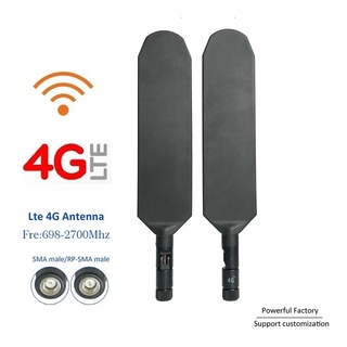 เสาอากาศ 4G Router รับสัญาณ 4G 3G Atennas 40dBi High Gain Signal Booster LTE full Band