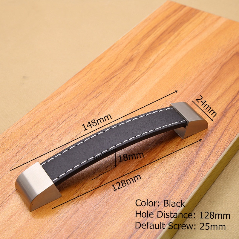 ที่จับดึงเฟอร์นิเจอร์ ตู้ ลิ้นชัก และเฟอร์นิเจอร์ แบบหนัง คุณภาพสูง สไตล์โมเดิร์น - รูปที่ 7