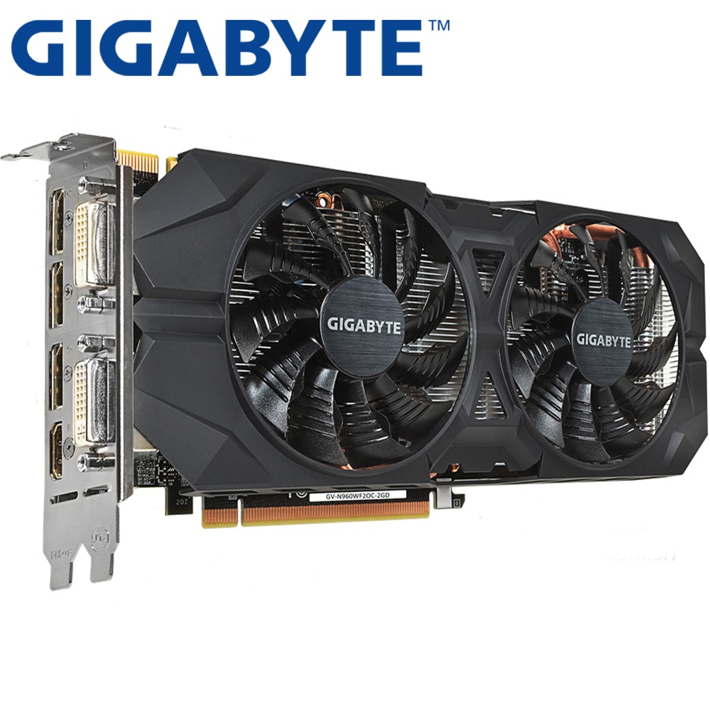 Gigabyte Grahics Card Original Gtx 960 2gb 128bit Gddr5 Video Cards For Nvidia Vga Cards Geforce Gtx960 Used 1050 Ti 750 ราคาท ด ท ส ด