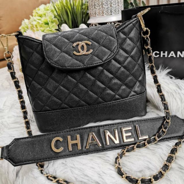 กระเป๋าสะพาย New! Chanel Shoulder Bag With 2Straps VIP Gift With Purchase (GWP)