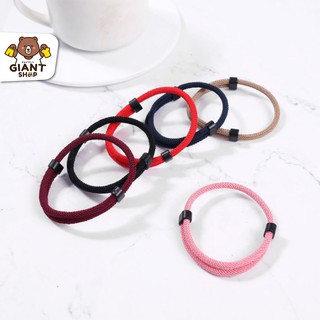 GIANTSHOP สร้อยข้อมือ bracelet เชือกมิลาน สไตล์เรียบง่าย 4 สี Unisex