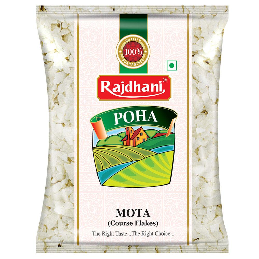 Rajdhani Poha Mota (Coarse Flakes) 500g.