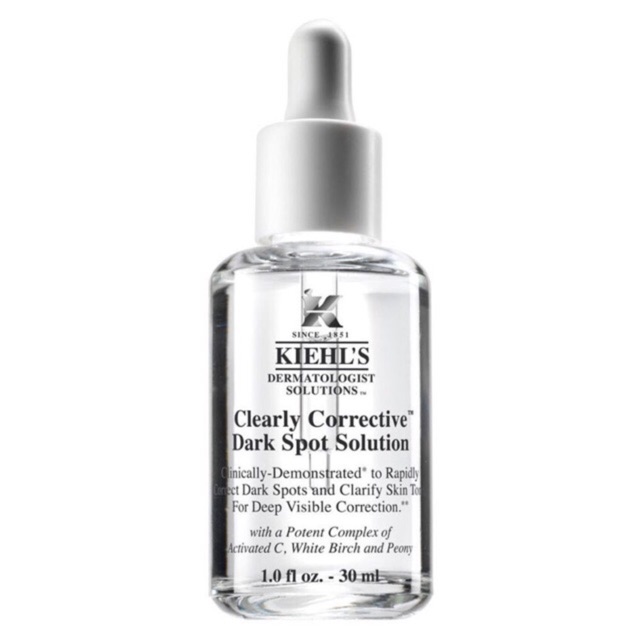 พร้อมส่ง Clearly (พร้อมกล่อง) Solution Kiehl's Spot Dark - Corrective