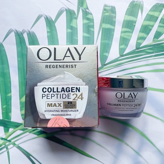 (Olay®) Collagen Peptide 24 MAX 2X Hydrating Moisturizer Fragrance Free 48g โอเลย์ คอลลาเจน เปปไทด์ มอยส์เจอไรเซอร์