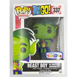 Funko Pop Teen Titans Go - Beast Boy as Martian Manhunter : 337 (กล่องมีตำหนินิดหน่อย)