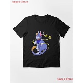 League of Legends Arcane Yuumi The Magical Cat Essential T-Shirt เกมจลาจล เสื้อยืดพิมพ์ลาย ผู้ชายและผู้หญิง