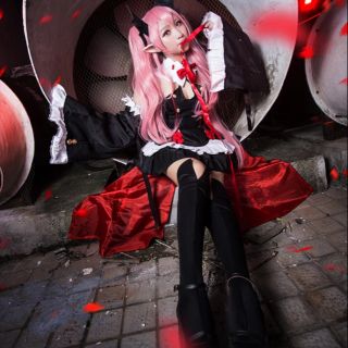 คอสเพลย์Krul Tepes จาก Owari no Seraph ครบชุด ทั้งตัว