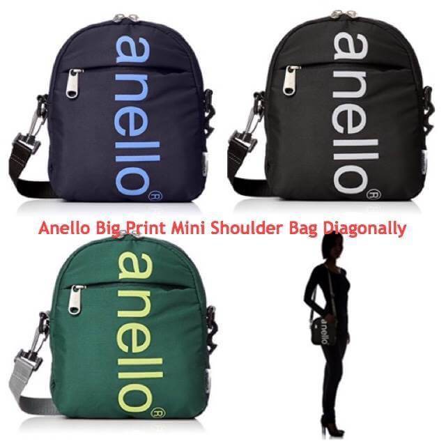 กระเป๋าสะพาย Anello Big Print Mini Shoulder Bag Diagonally