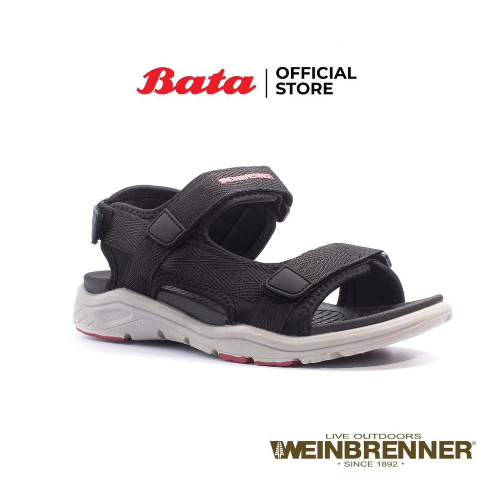 Bata บาจา ยี่ห้อ Weinbrenner รองเท้าแตะ รองเท้ารัดส้น สวมลำลอง เพื่อสุขภาพ ทะมัดทะแมง สำหรับผู้ชาย รุ่น Sheffield สีดำ 8516052