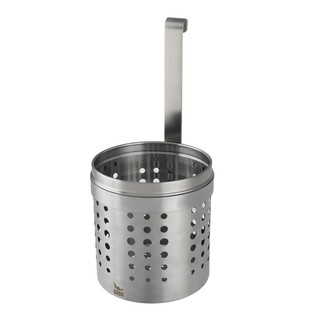 ชั้นแขวน สเตนเลส ใส่อุปกรณ์ในครัว KECH round container hangin ชั้นวางของในครัว STAINLESS STEEL HANGING KITCHEN UTENSILS