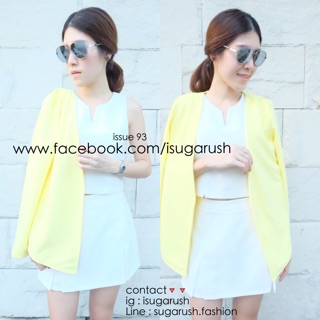 Milan Blazer | yellow