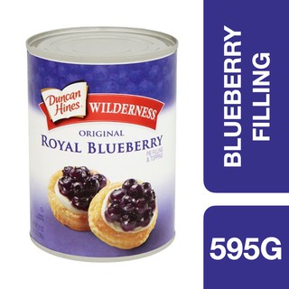 Duncan Hines Wilderness Blueberry Filling 595g ++ ดันแคน ไฮนฮ์ วิลเดอร์เนส บลูเบอร์รี พาย ฟิลลิง 595g