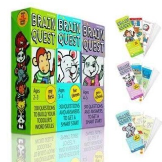 ของเล่นฝึกสมอง เกมถามตอบ Brain Quest การ์ดคำถาม-คำตอบ