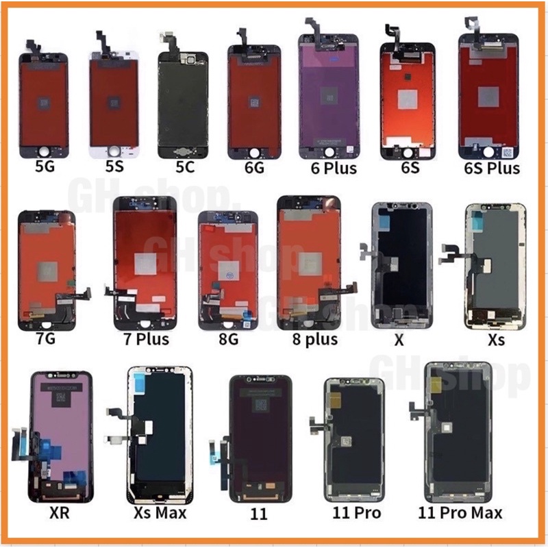 หน้าจอ LCD สำหรับ 5 5s/5c 5SE i6 6plus 6s 6splus 7 7plus 8/se2 8plus ,X,Xs,Xs max,Xr,i11 11pro