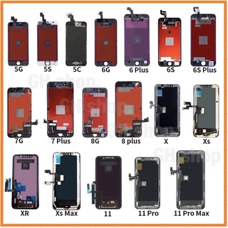 หน้าจอ LCD สำหรับ 5 5s/5c 5SE i6 6plus 6s 6splus 7 7plus 8/se2 8plus ,X,Xs,Xs max,Xr,i11 11pro จอแถมฟิล์มกระจก