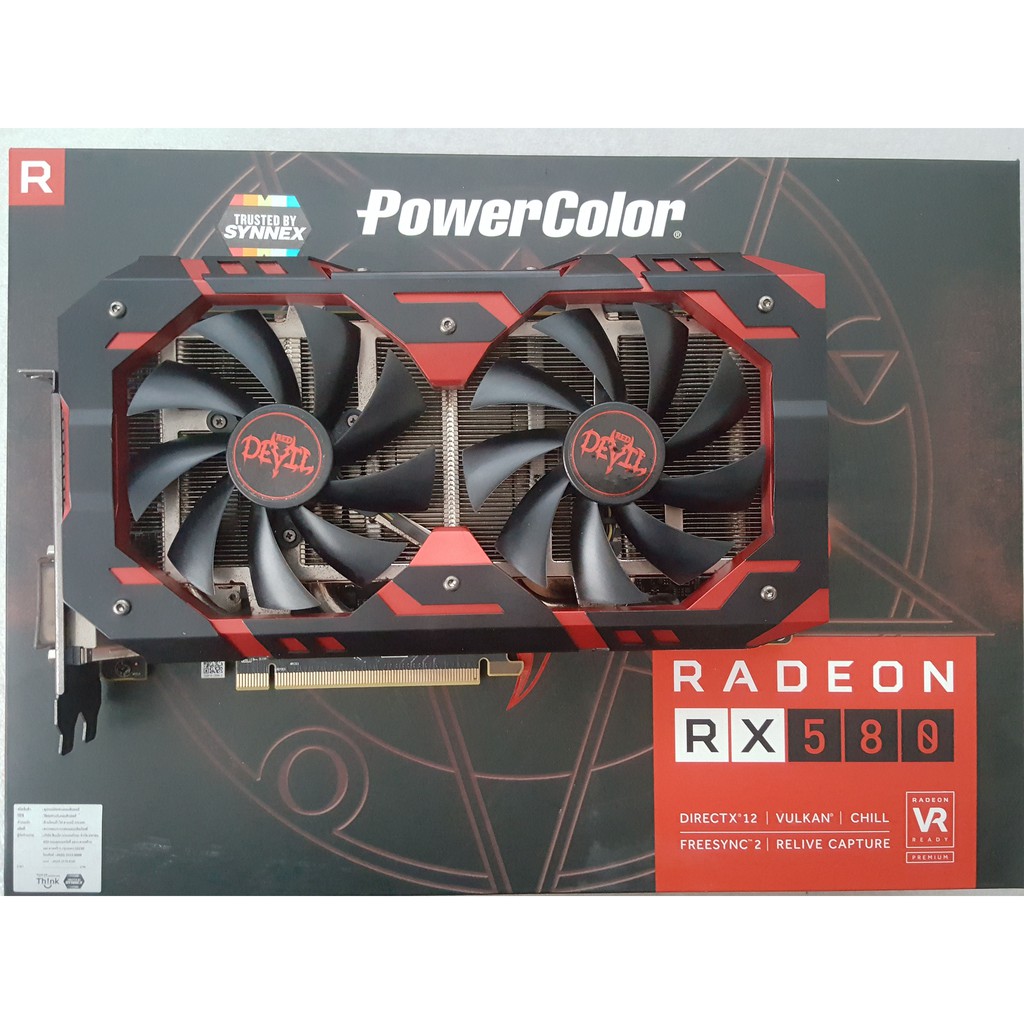 VGA PowerColor Reddevil RX580 8GB - rabbitstorm - ThaiPick
