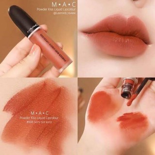 MAC POWDER KISS LIQUIDLIPCOLOUR