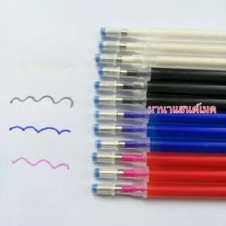 ปากกาเขียนผ้า ลบด้วยความร้อน ด้ามละ 4 บ. เขียนง่าย ลบง่าย ไม่เลอะผ้า สะดวกรวดเร็ว ประหยัดเวลา
