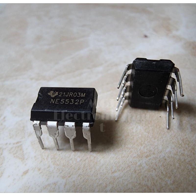 IC NE 5532 Texas และ NE 5532 HGSEMI