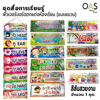 ฟิวเจอร์บอร์ด ชุดสื่อการเรียนรู้ แบบแขวน สื่อการสอน ตกแต่งห้องเรียน