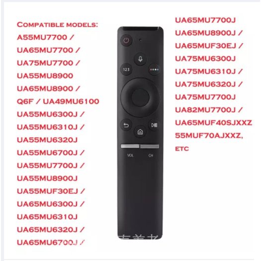 รีโมตคอนโทรล สําหรับสมาร์ททีวี SAMSUNG LCD LED 4K Hdtv Ua55 65 65 65 75 82Nu8000 RM-L1611 BN59-01242A BN59-01279A BN59-01312B BN