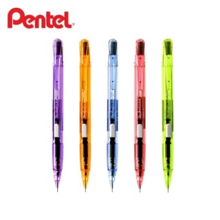 ดินสอกด Pentel กดข้าง Technclick 0.5 มม. รุ่นด้ามใส