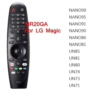 ใช้สําหรับ LG Magic Voice AN-MR20GA MR21GA/ MR21GC ใช้สําหรับ LG 2017 2018 2019 2020 2021 4K UHD สมาร์ททีวี UN7100 UN7200 UN7300 UN8000 NANO086 NANO9