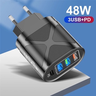 อุปกรณ์ชาร์จเร็ว 20W PD 3USB+PD สําหรับ Samsung