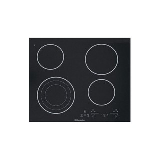 เตาฝัง เซรามิก ELECTROLUX EHET66CS 60CM | ELECTROLUX | EHET66CS เตาฝัง เตาฝัง Kitchen Sale เตาฝัง เซรามิก ELECTROLUX EHE
