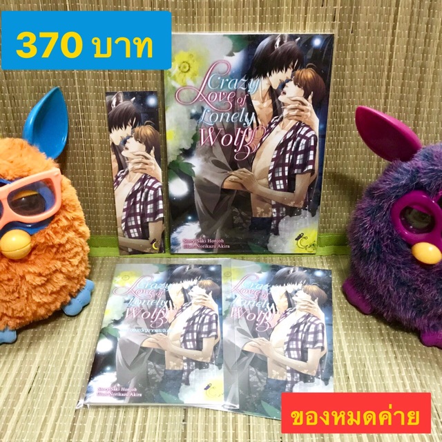 🍄 นิยายวายแปล [ของสะสม มือ1] เริ่อง Crazy of lonely wolf ของครบ