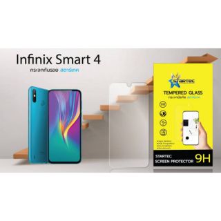 ฟิล์มกระจก Infinix Smart4 แบบเต็มจอ  ยี่ห้อ Startec คุณภาพดี  ทัชลื่น ปกป้องหน้าจอได้ดี ทนทาน แข็งแกร่ง ใสชัดเจน