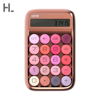 happylife Lofree แป้นพิมพ์ตัวเลข 2in1 เครื่องคิดเลข+คีย์บอร์ดไร้สาย Calculator&amp;keyboard เครื่องคิดเลข