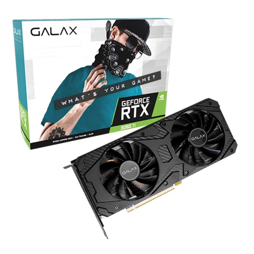 RTX3060TI มือ✌️ Galax (1-CLICK OC) - 8GB GDDR6