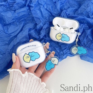 เคสหูฟัง TPU แบบนิ่ม ลายเลม่อน สําหรับ AirPods 1 2 3 Pro inPods 12 AirPods 3 AirPods Pro AirPods รุ่น 2