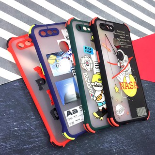 Oppo เคสออปโป้ A5s A31 พร้อมส่ง!! เคสกันกระแทก เคสกันเลนส์กล้อง เคสกันกล้อง เคสการ์ตูน ขอบสี เคสแฟชั่น เคสหลังขุ่น