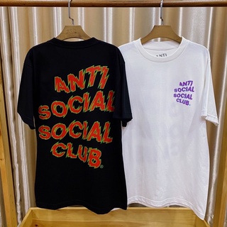 CZH เสื้อยืดแขนสั้น ASSC Anti Social Social Club oversize SML
