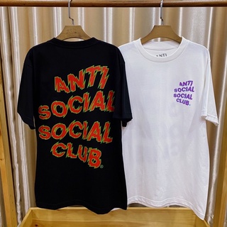 CZH เสื้อยืดแขนสั้น ASSC Anti Social Social Club oversize SML