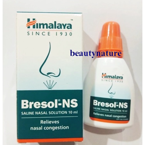 Himalaya Bresol NS 10 Ml หยดจมูกลดภูมิแพ้อากาศ | Shopee Thailand