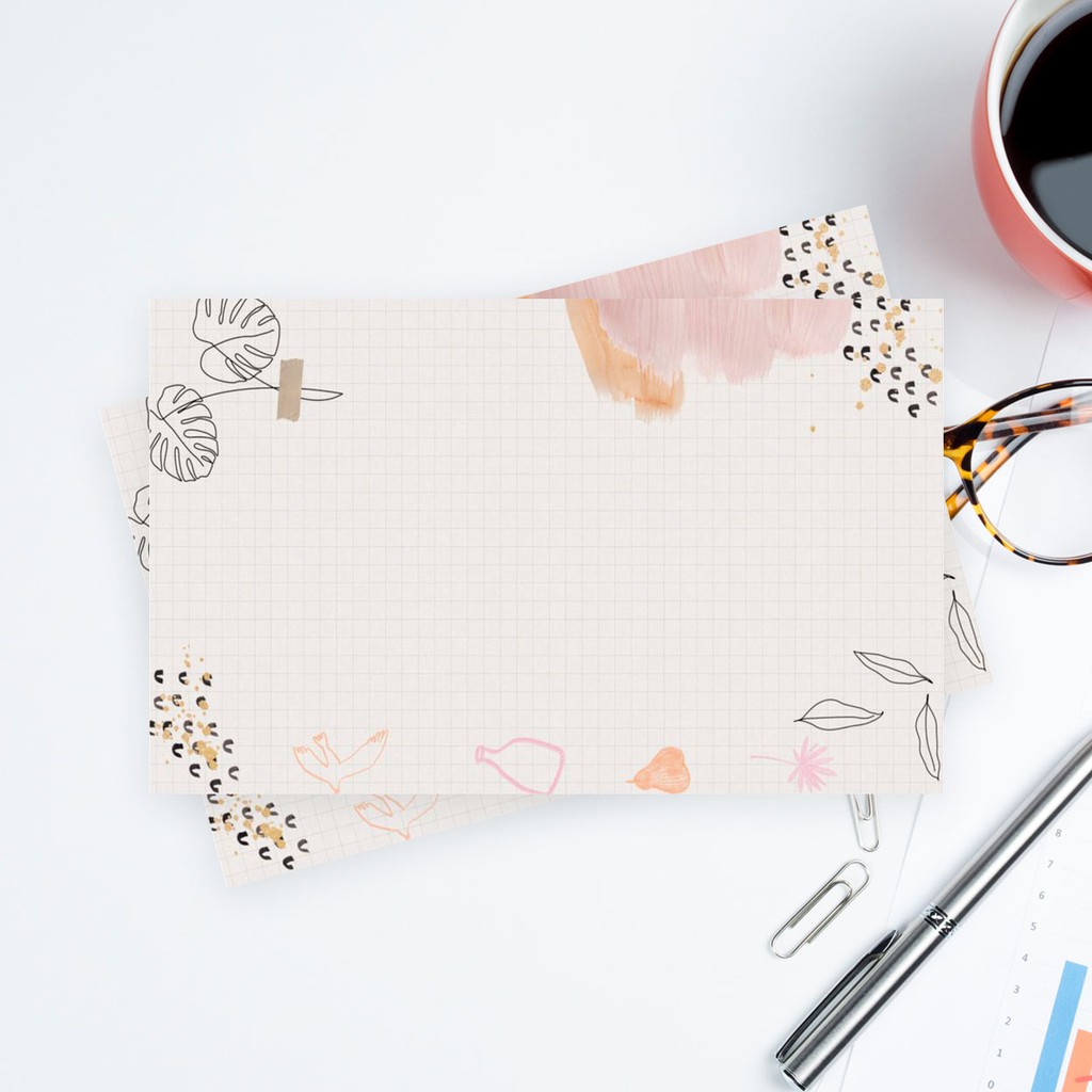 การ์ดอวยพร 10 ชิ้น G413